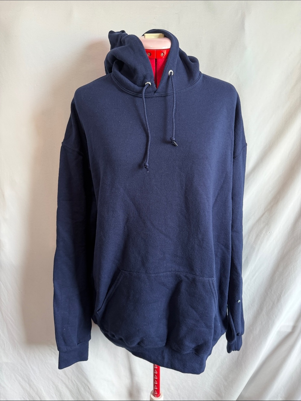 Jerzees Navy Pullover Hoodie with Drawstring